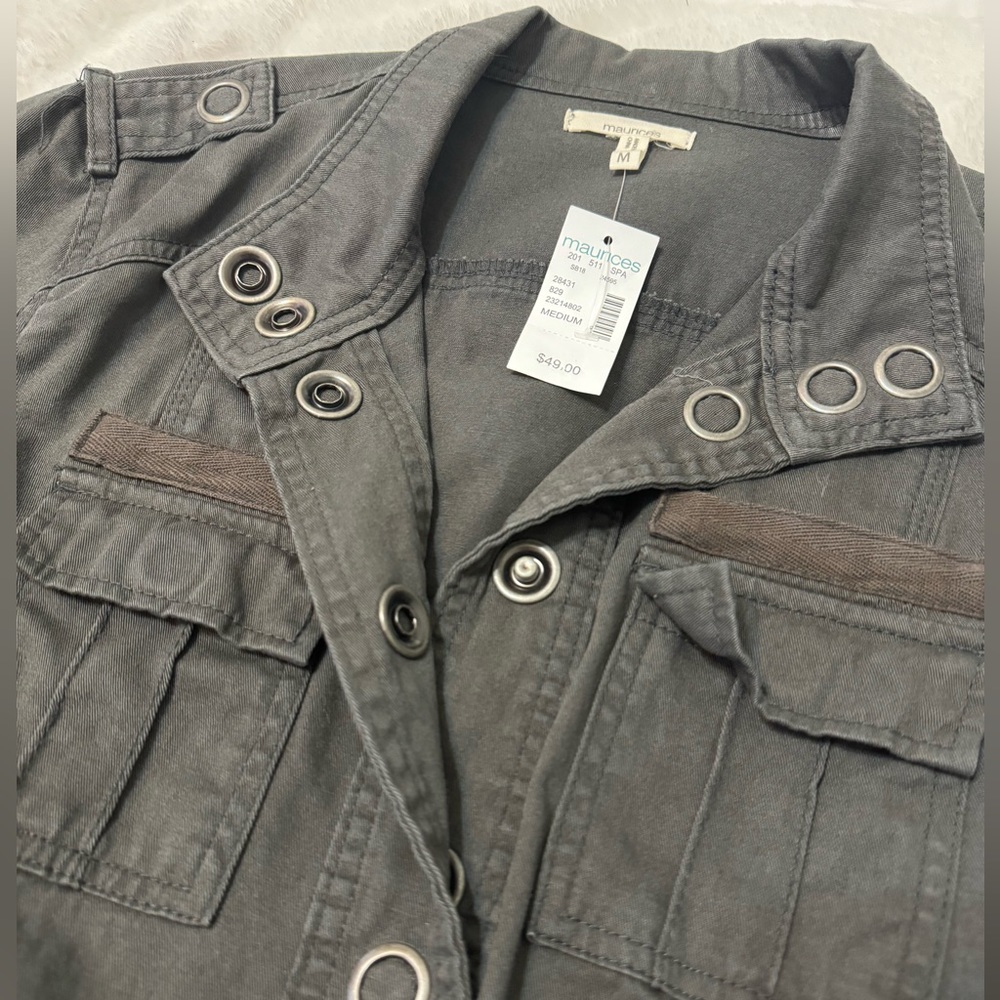 NWT Maurice’s Moto Jacket. Lightweight. Womens Medium